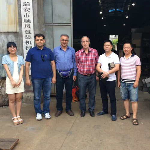 Brazil customers visit our factory