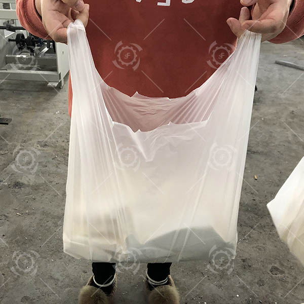 biodegradable plastic garbage bag making machine