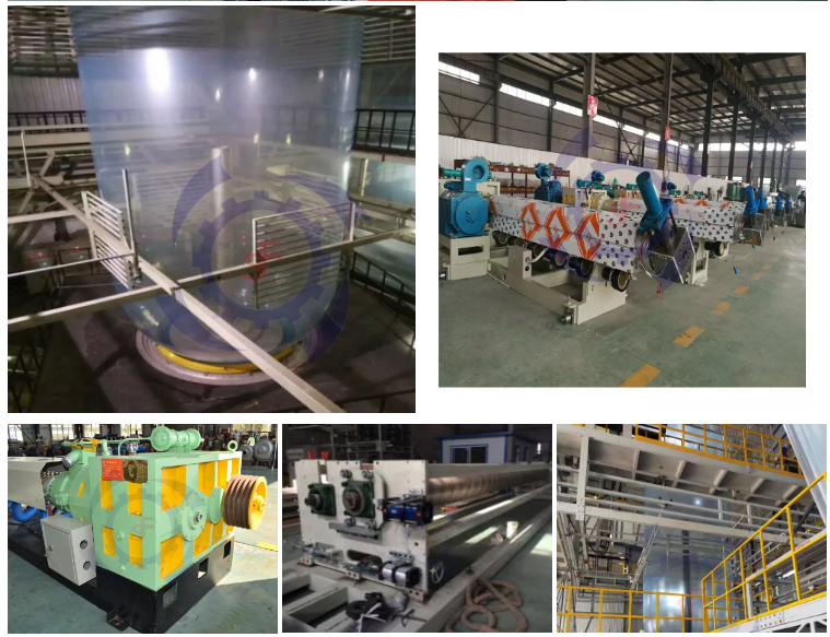 HDPE LDPE LLDPE EVA Plastic Film Blowing Machine for Pond Liner and Landfill